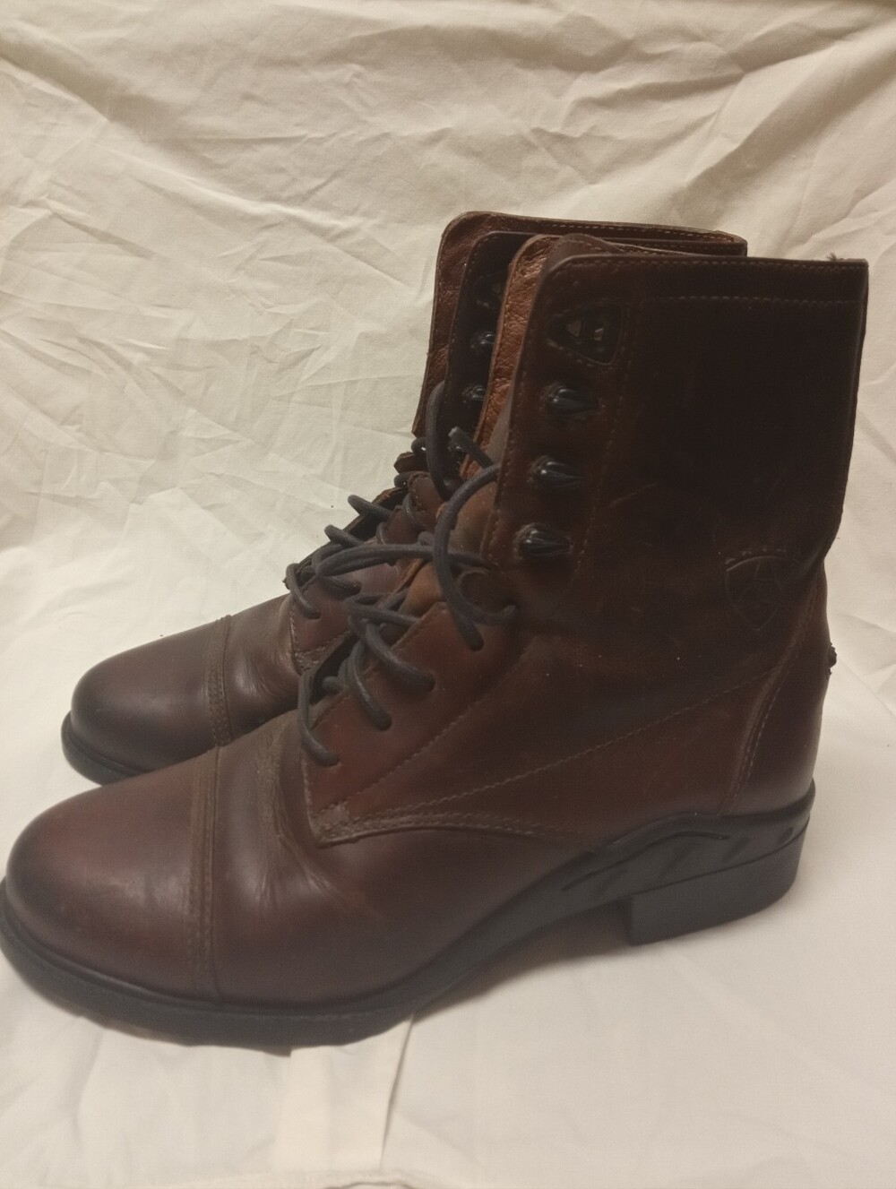 Women's Ariat Boots sz 6.5 B Brown Leather Hexcel Pro Riding Boots